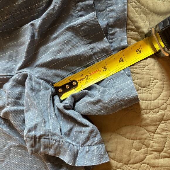 Banana Republic Women's Light Blue Shorts with drawstring size XS - Picture 6 of 8